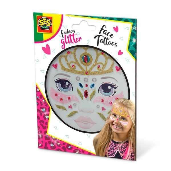 Набір наклейок-татуювань SES Принцеса 14147S